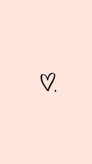 Fondo de pantalla estético de amor con punto