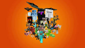Fondo de pantalla Minecraft Herobrine y compañía