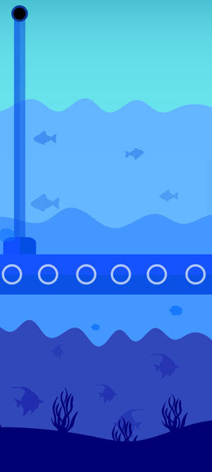 Realme 7 Ilustración Submarina — Samsung Galaxy S20 Fondos de pantalla