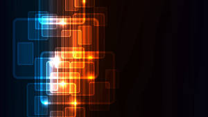 Fondo de pantalla de rectángulos brillantes abstractos