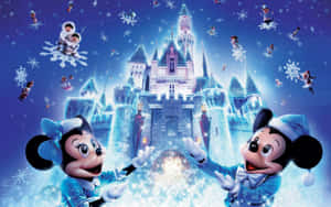 Recuerdos alegres con Blancanieves, durante una Navidad Disney — Disney navidad Fondos de pantalla