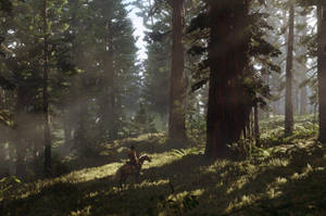 Red Dead Redemption 2 4K Bosque