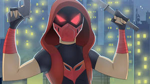 Fondo de pantalla de Red Hood caricatura animada — iMac Fondos de pantalla