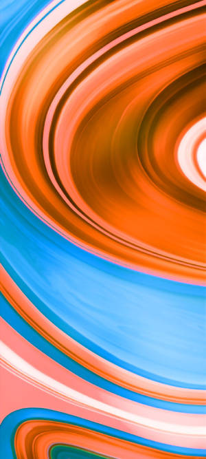 Redmi 9 Vibrante y Moderno en Degradado Naranja y Azul — iPhone 16e Fondos de pantalla