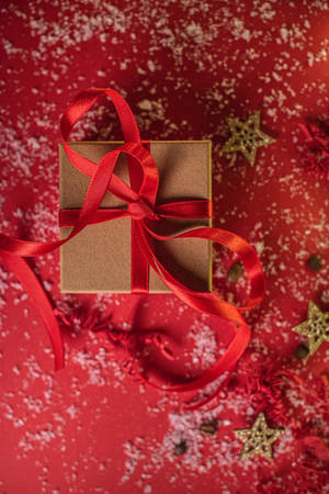 Regalo Rojo de Navidad — Rojo navidad Fondos de pantalla