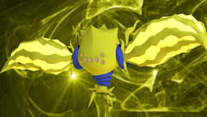 Regieleki con resplandor amarillo