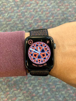 Fondo de pantalla de Apple Watch con esfera caleidoscópica — Apple Watch Fondos de pantalla