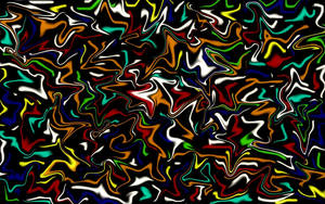 Fondo de pantalla de remolino líquido patrón fresco — Patrón genial Fondos de pantalla