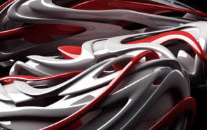 Render Rojo y Blanco Genial para iPad