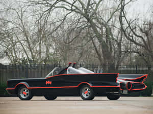 Réplica del Coche de Batman Rojo y Negro — Batman Fondos de pantalla