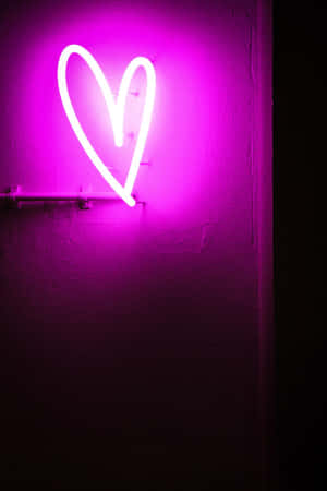 Corazón de Neón — Estética neón Fondos de pantalla