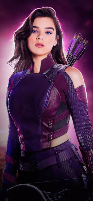 Fondo de pantalla del retrato de Kate Bishop Hailee Steinfeld — iPhone 13 Pro Max Fondos de pantalla