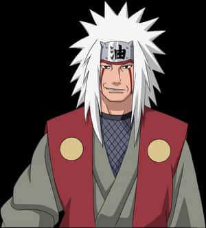Retrato del personaje Jiraiya de Anime