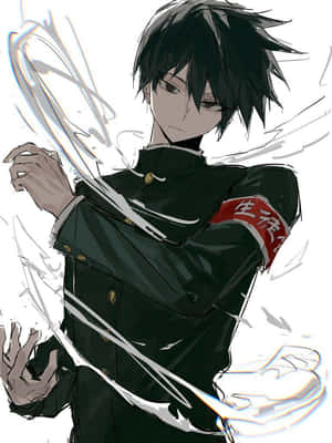 Ritsu Kageyama desatando sus poderes psíquicos — HMD Terra M Fondos de pantalla