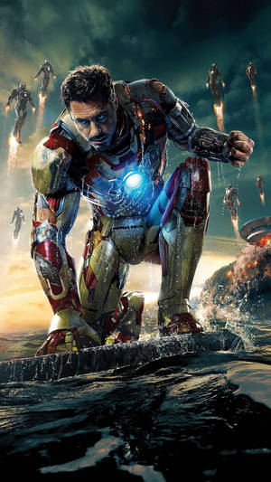 Robert Downey Jr Traje Prototipo Iron Man Teléfono