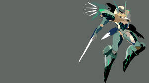 Robot Anime Minimalista — Anime minimalista Fondos de pantalla