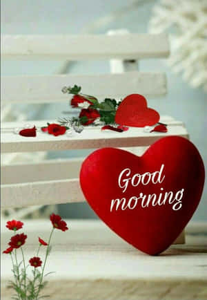 Romántico Corazón Buenos Días Amor — Buenos días mi amor Fondos de pantalla