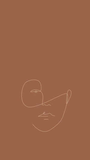 Minimalista Marrón