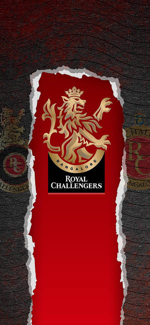 Fondo de pantalla Royal Challengers Bangalore Logo Rasgado — Pixel 11 Pro Fondos de pantalla