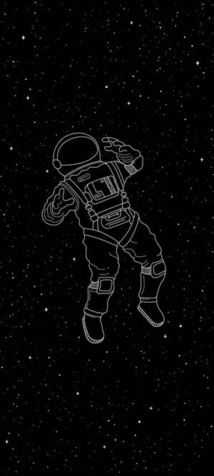 Fondo de pantalla S10+ Astronauta Blanco y Negro. — Pixel 10 Fondos de pantalla