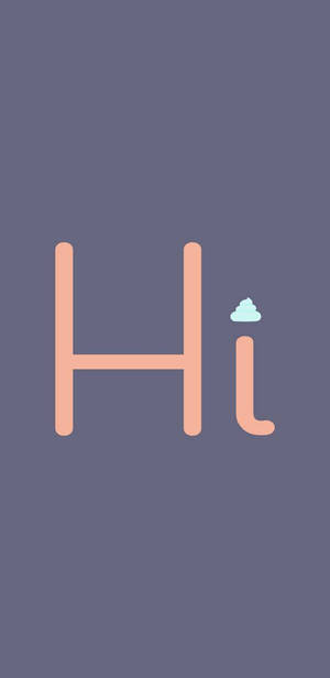 Saludo Simple Hola Estética Púrpura — Morado Fondos de pantalla