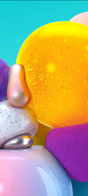 Samsung A71 Globos Suaves — iPhone 12 Pro Fondos de pantalla