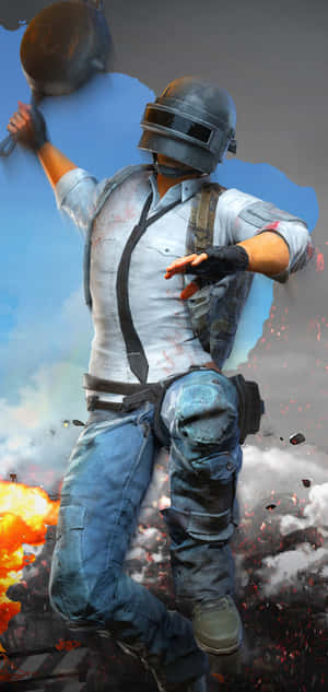 Sartén de PUBG Conqueror — Xiaomi 18 Pro Max Fondos de pantalla