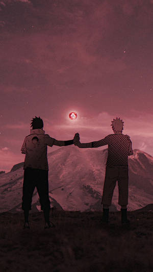 Sasuke Naruto iPhone Anime Vista Trasera — Naruto uzumaki Fondos de pantalla