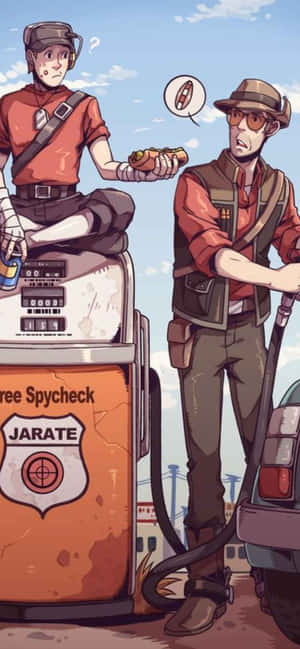 Fondo para iPhone XS Max Team Fortress 2 — iPhone Xs Fondos de pantalla