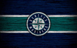Seattle Mariners con patrón de madera fondo de pantalla — Azul oscuro Fondos de pantalla