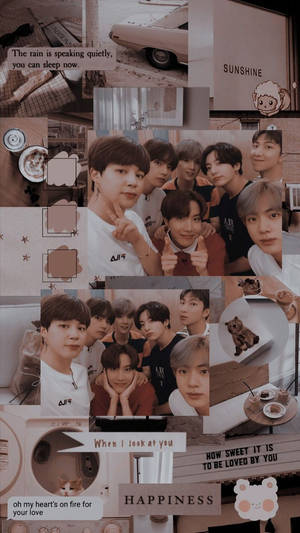 Selfie estética y divertida de BTS — Estética de BTS Fondos de pantalla