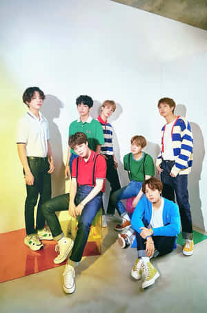 Sesión de fotos de BTS en atuendos casuales — Estética de BTS Fondos de pantalla