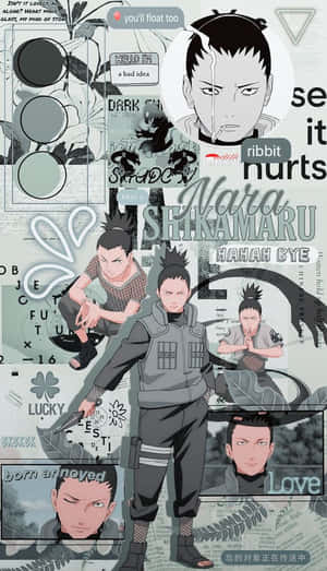 Shikamaru Estética — Naruto iPhone GIF Fondos de pantalla