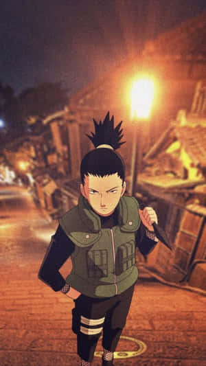 Estética de Shikamaru — Naruto iPhone GIF Fondos de pantalla