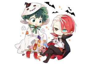 My Hero Academia Halloween [fondo de pantalla] — Manga GIF Fondos de pantalla