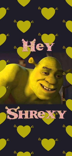 Fondo de pantalla de Shrek hey Shrexy — iPhone 13 Mini Fondos de pantalla