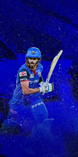Fondo de pantalla de Shreyas Iyer de los Delhi Capitals — 18:9 Fondos de pantalla