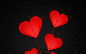 Fondo de corazón estético