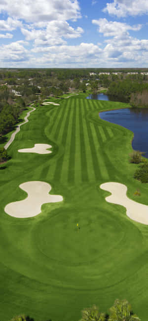Fondo de Campo de Golf para iPhone X — Moto G47 Fondos de pantalla