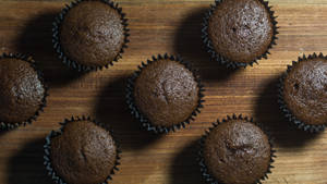 Fondo de pantalla de Siete Muffins Negros — iMac Fondos de pantalla