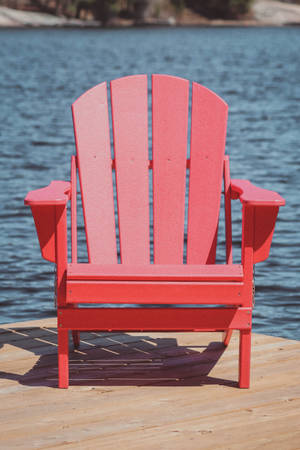 Silla Adirondack Estética Cottagecore