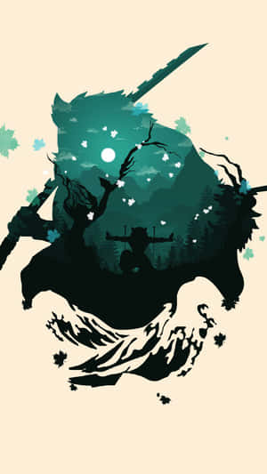 Silueta de Inosuke PFP
