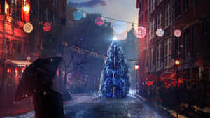 Nochebuena — Árbol de Navidad Fondos de pantalla