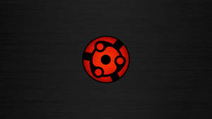 Fondo de pantalla del símbolo de Naruto en rojo y negro — Símbolo de naruto Fondos de pantalla