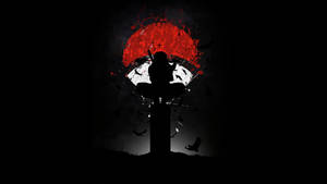Símbolo del Clan Uchiha de Itachi en Negro de Naruto — Naruto shippuden GIF Fondos de pantalla