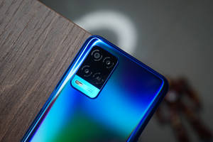Smartphone Android Oppo Azul