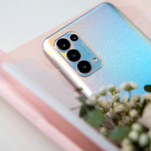 Smartphone Oppo Reno 5 Plateado