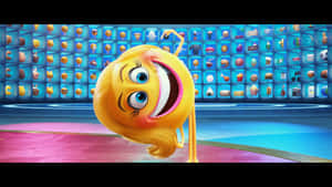 Smiler de La Película de Emojis se Siente Eufórica — Anime divertido Fondos de pantalla
