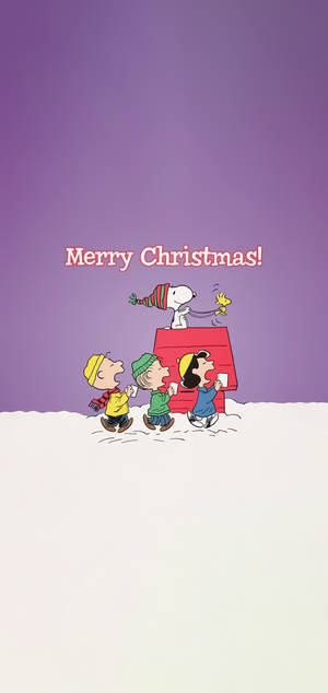 Snoopy Navidad iPhone — Galaxia A27 Fondos de pantalla