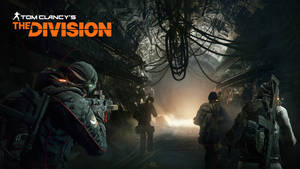 Soldados de The Division en bosque oscuro 4K — GIF de videojuego Fondos de pantalla